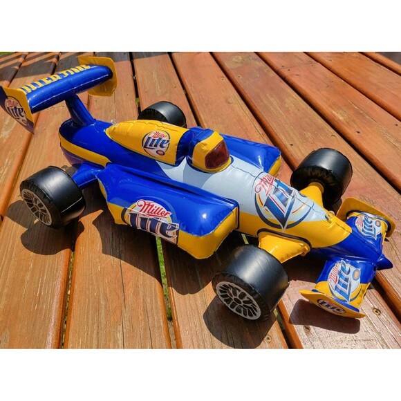 Miller Lite Racing Inflatable Indy Car 2003 2 Foot Long Beer Advertising Rare F1 - Picture 6 of 8